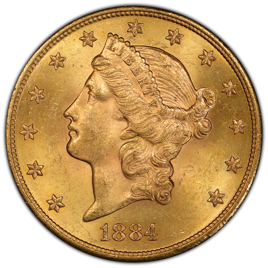 1884-S $20 Liberty Gold MS NGC – Universal Coin & Bullion
