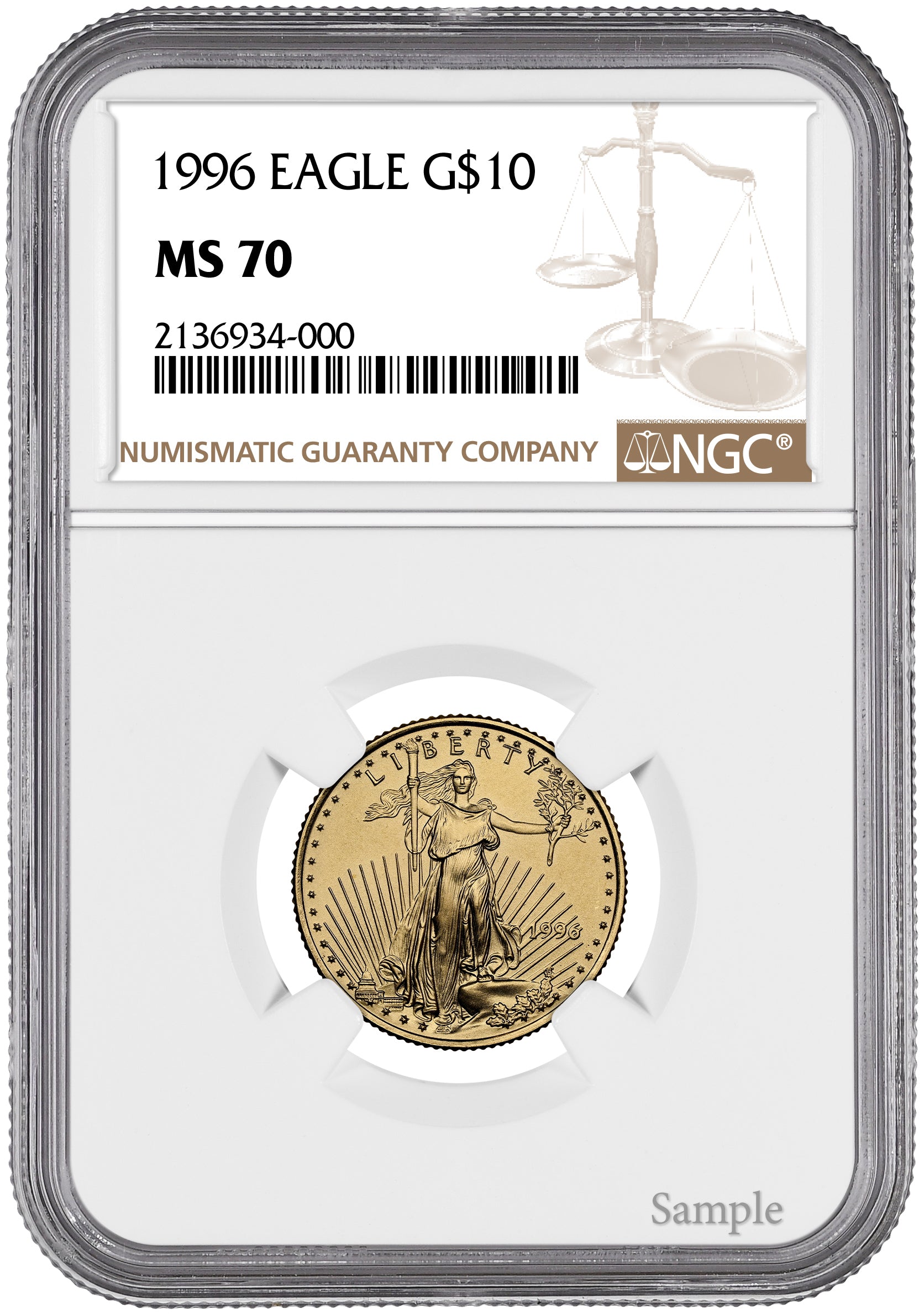 1996 1/4 oz American Gold Eagle – Universal Coin & Bullion