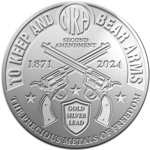 2024 1 oz Nra Silver Round