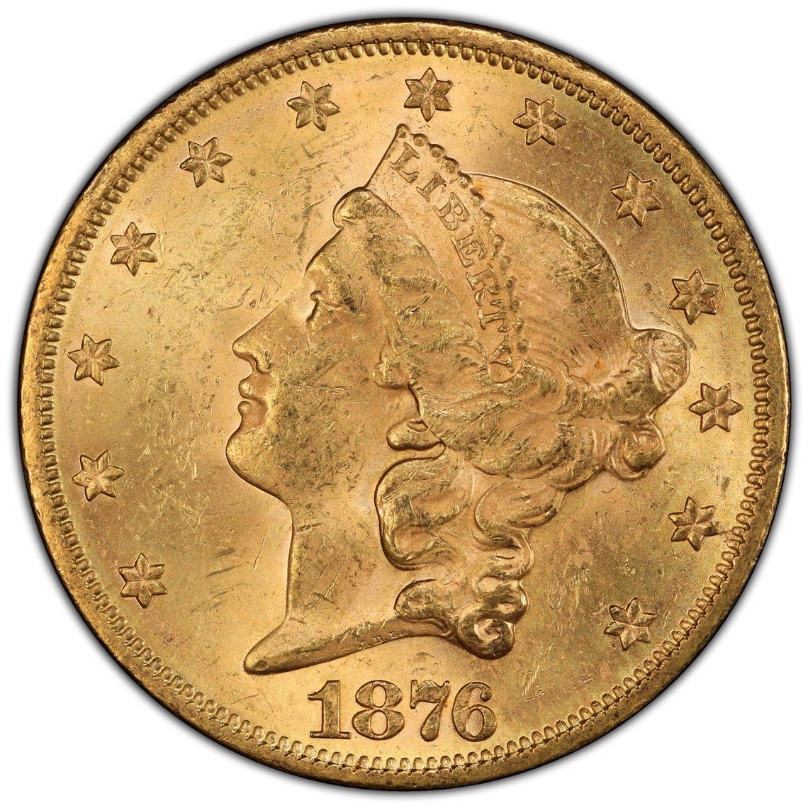 1876 $20 Liberty Gold MS NGC – Universal Coin & Bullion