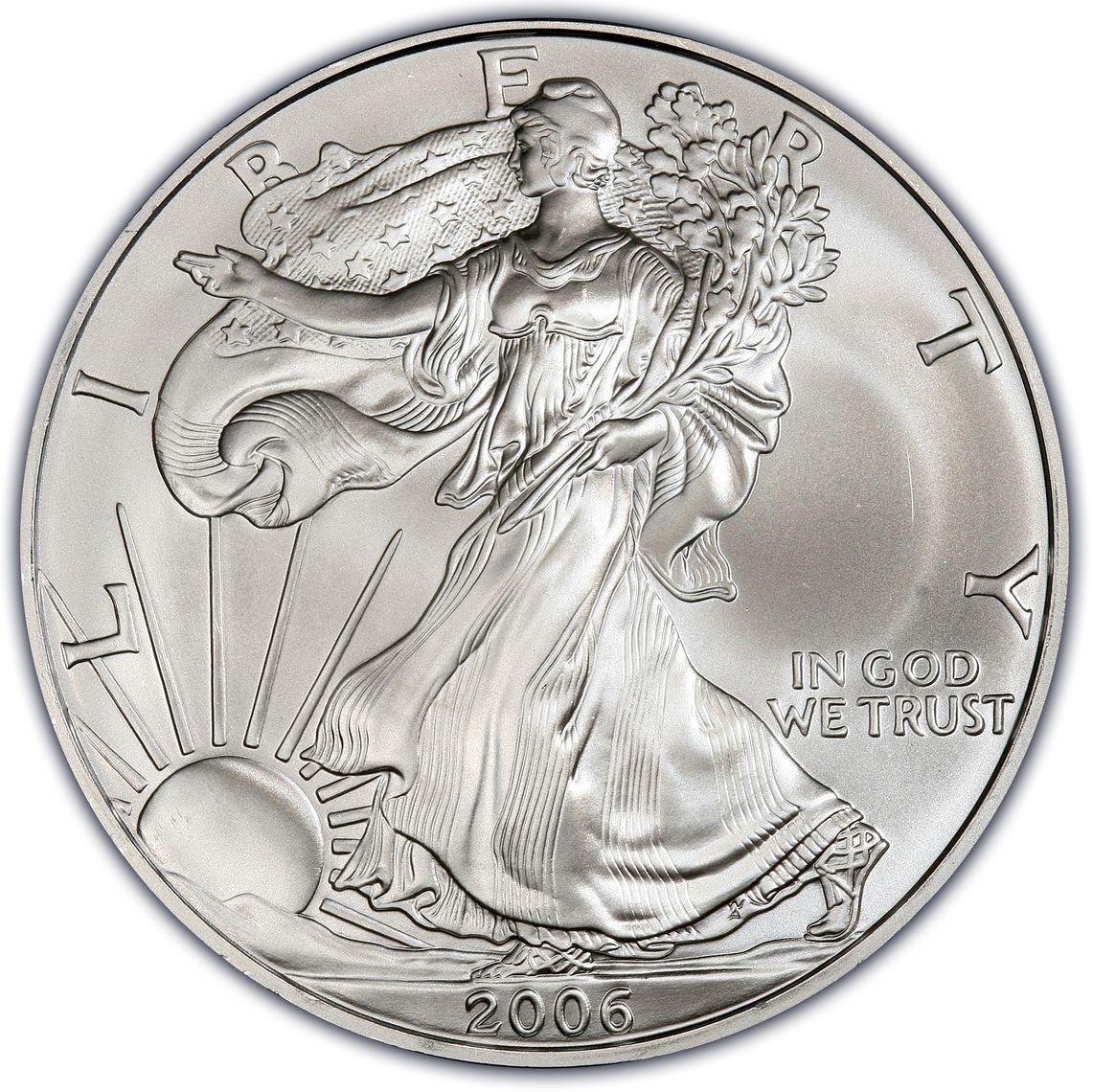 2005 1 oz American Silver Eagle NGC