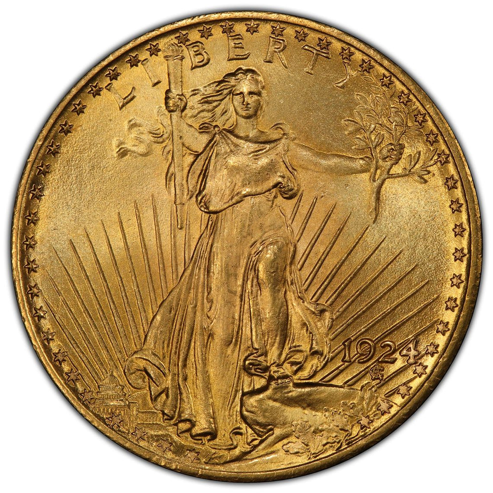 
                  
                    $20 Saint-Gaudens (Random Year)
                  
                