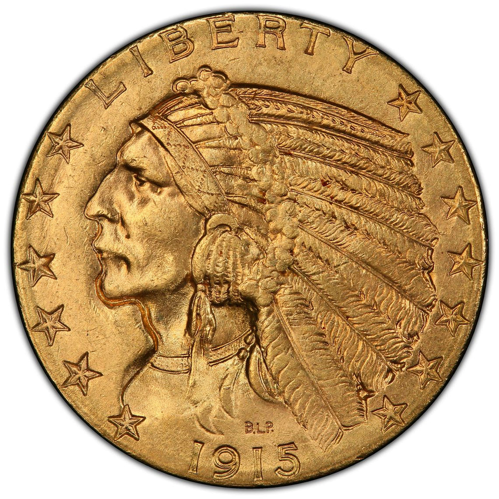 
                  
                    1915-S $5 Indian Gold MS PCGS
                  
                