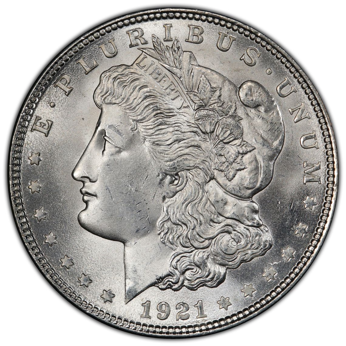 1921 $1 Morgan Silver Dollar PCGS