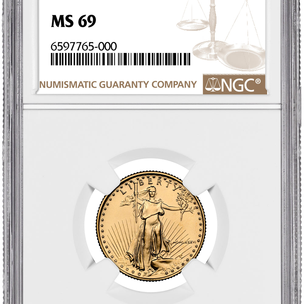 
                  
                    1986 1/4 oz American Gold Eagle
                  
                