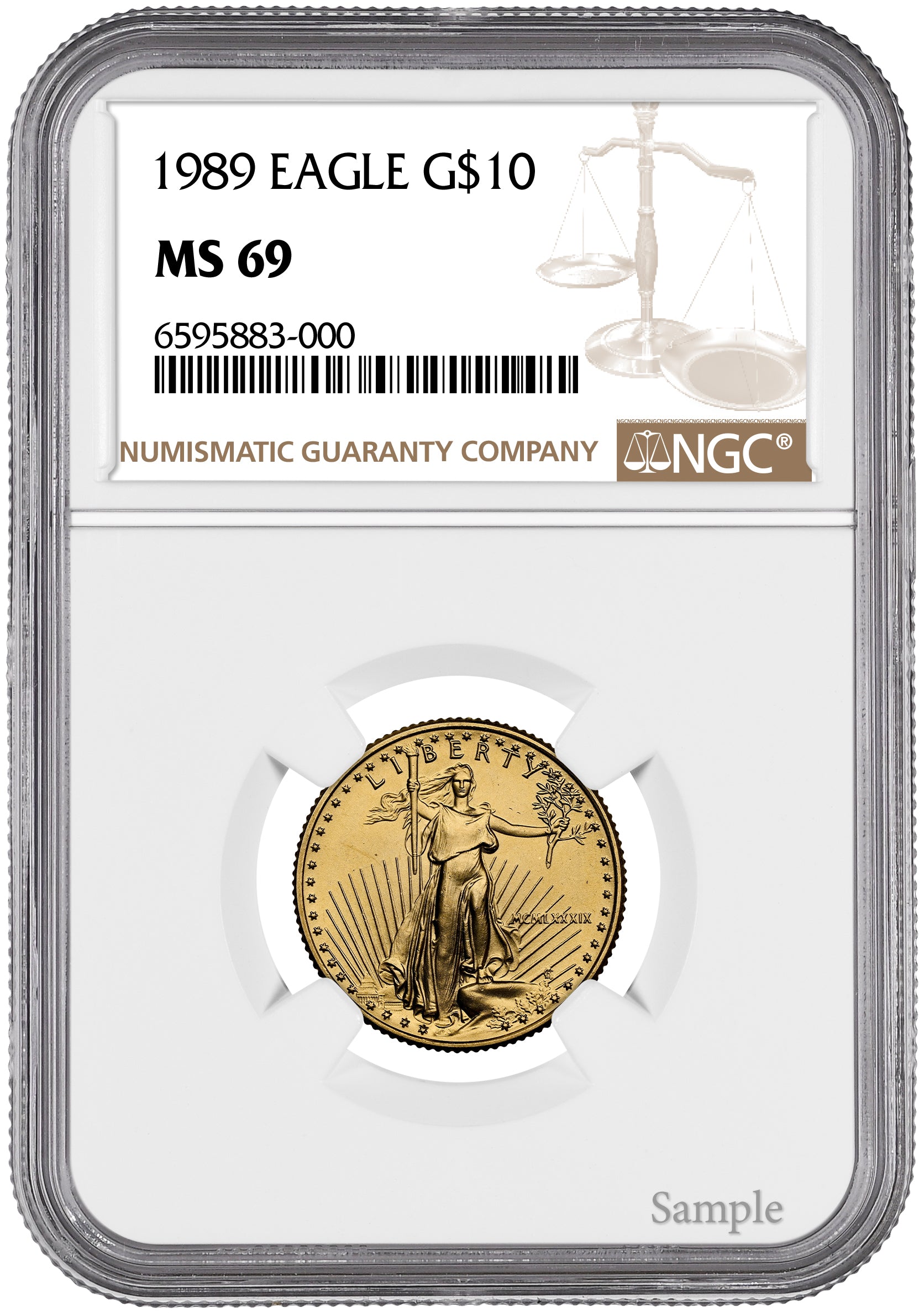 1989 1/4 oz American Gold Eagle – Universal Coin & Bullion