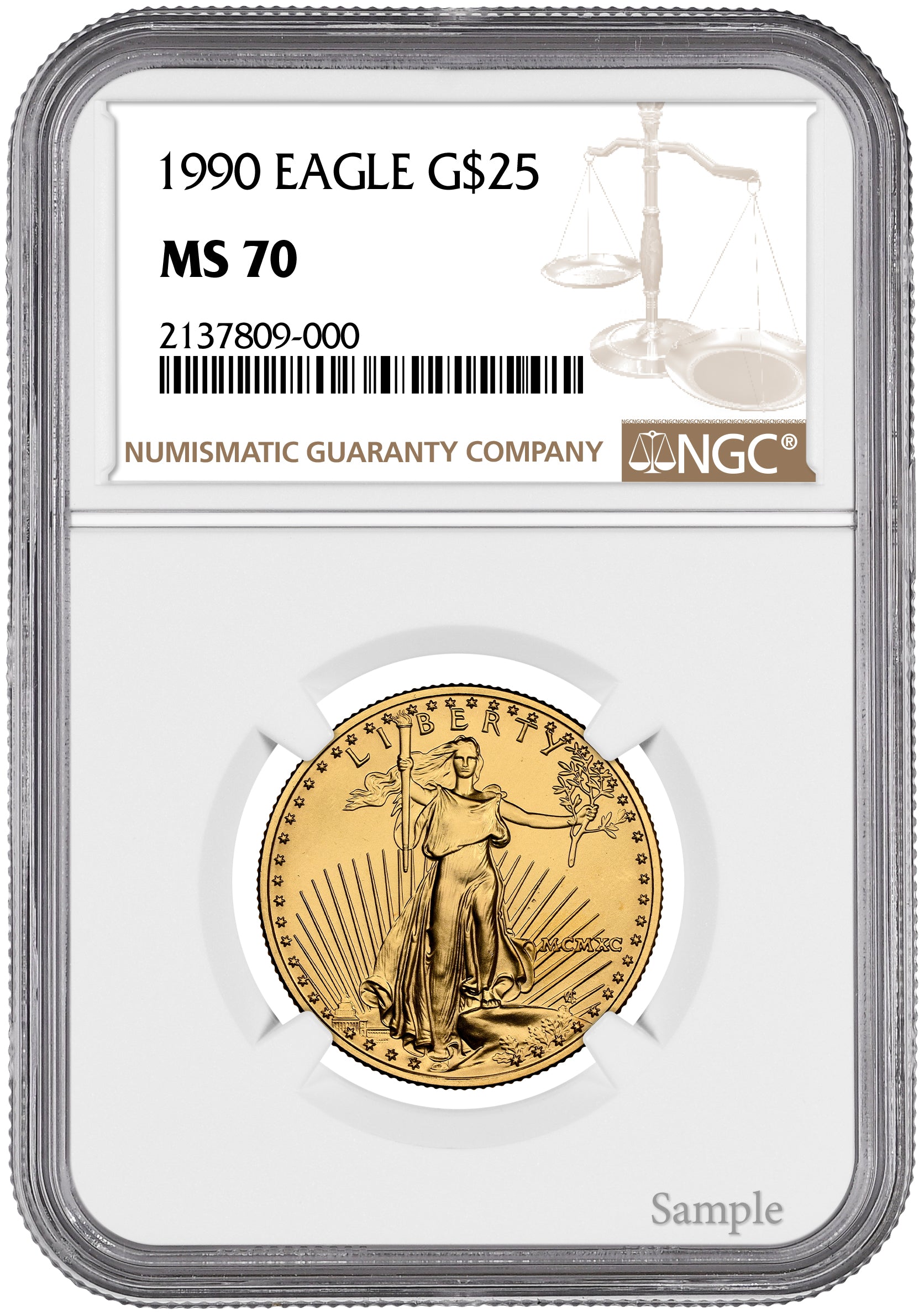 1990 1/2 oz American Gold Eagle – Universal Coin & Bullion