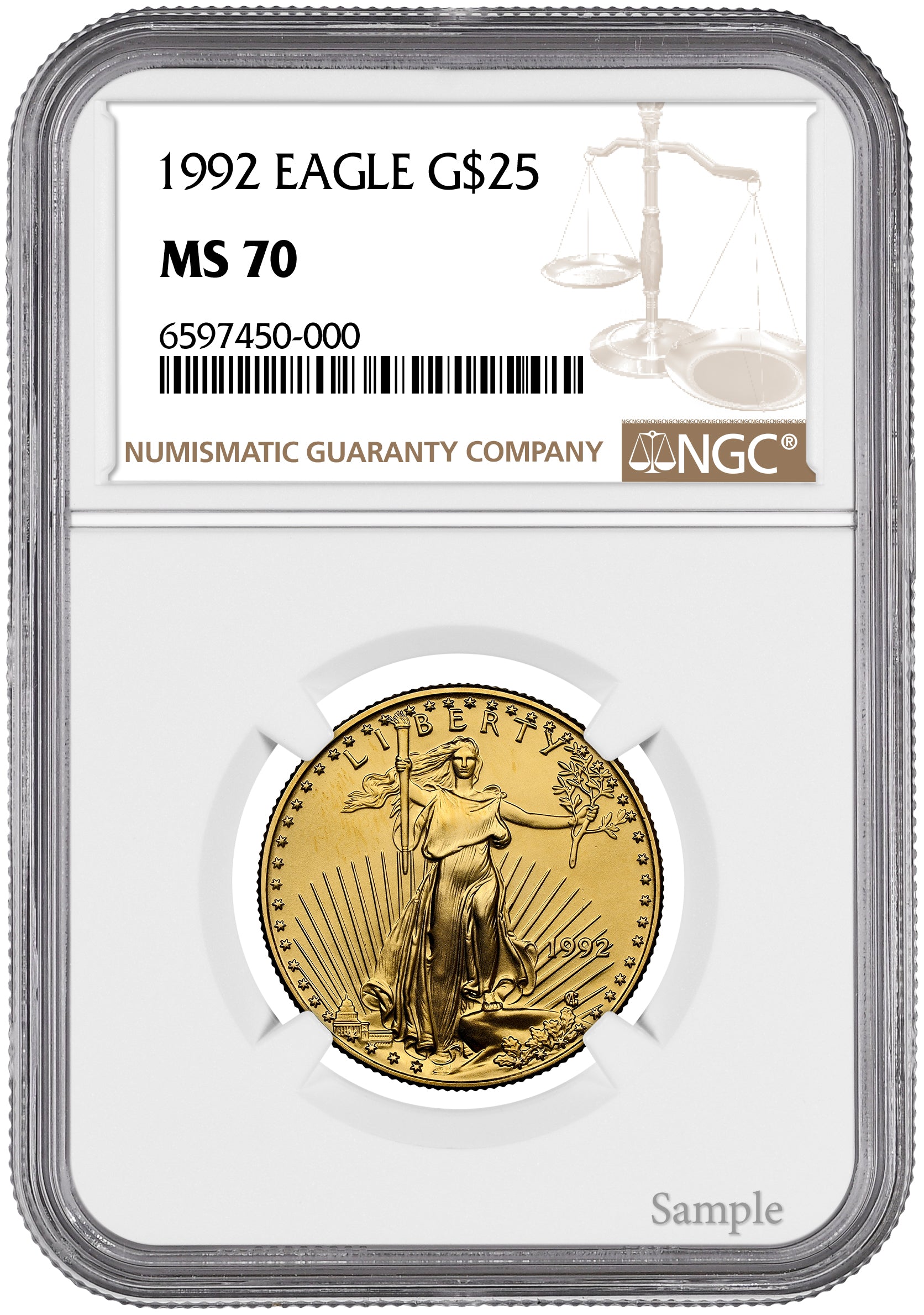 1992 1/2 oz American Gold Eagle – Universal Coin & Bullion