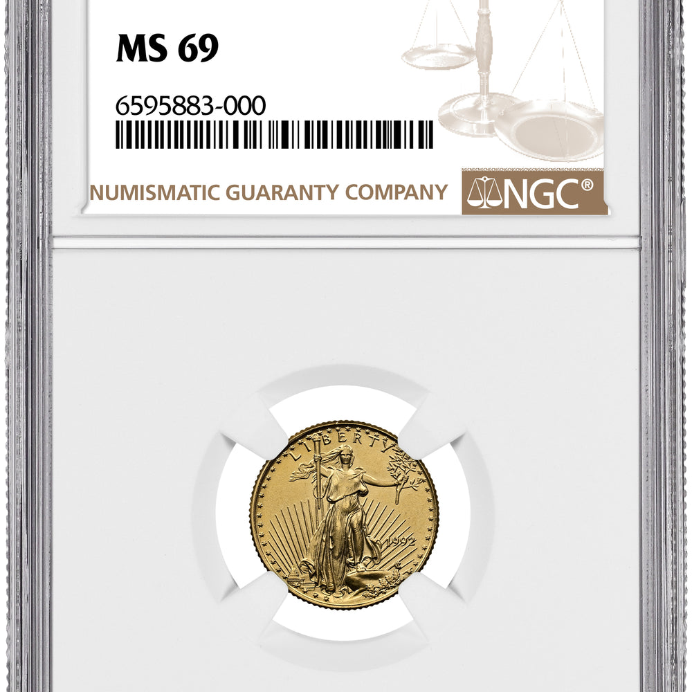 
                  
                    1992 1/10 oz American Gold Eagle
                  
                