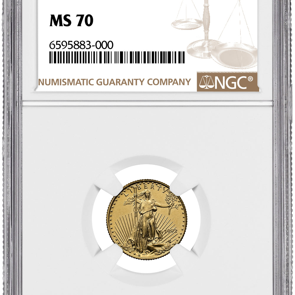 
                  
                    1992 1/10 oz American Gold Eagle
                  
                