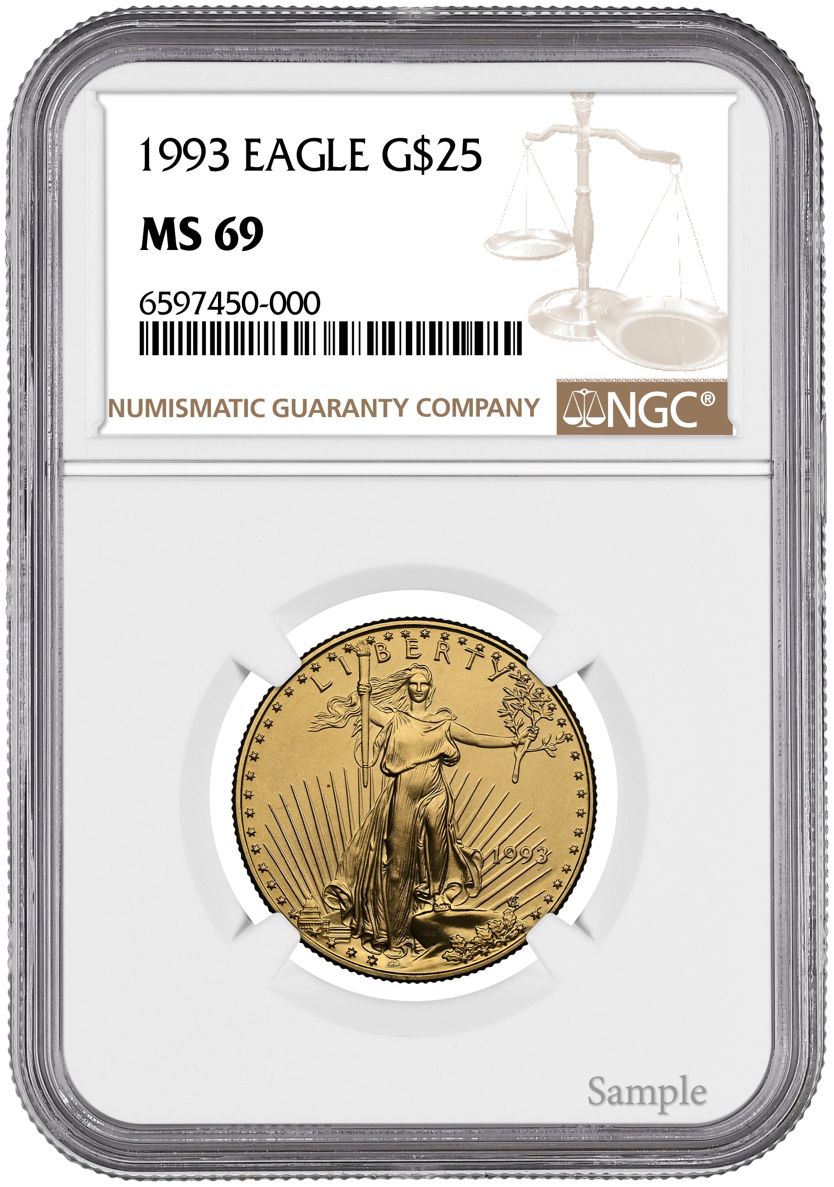 1993 1/2 oz American Gold Eagle – Universal Coin & Bullion