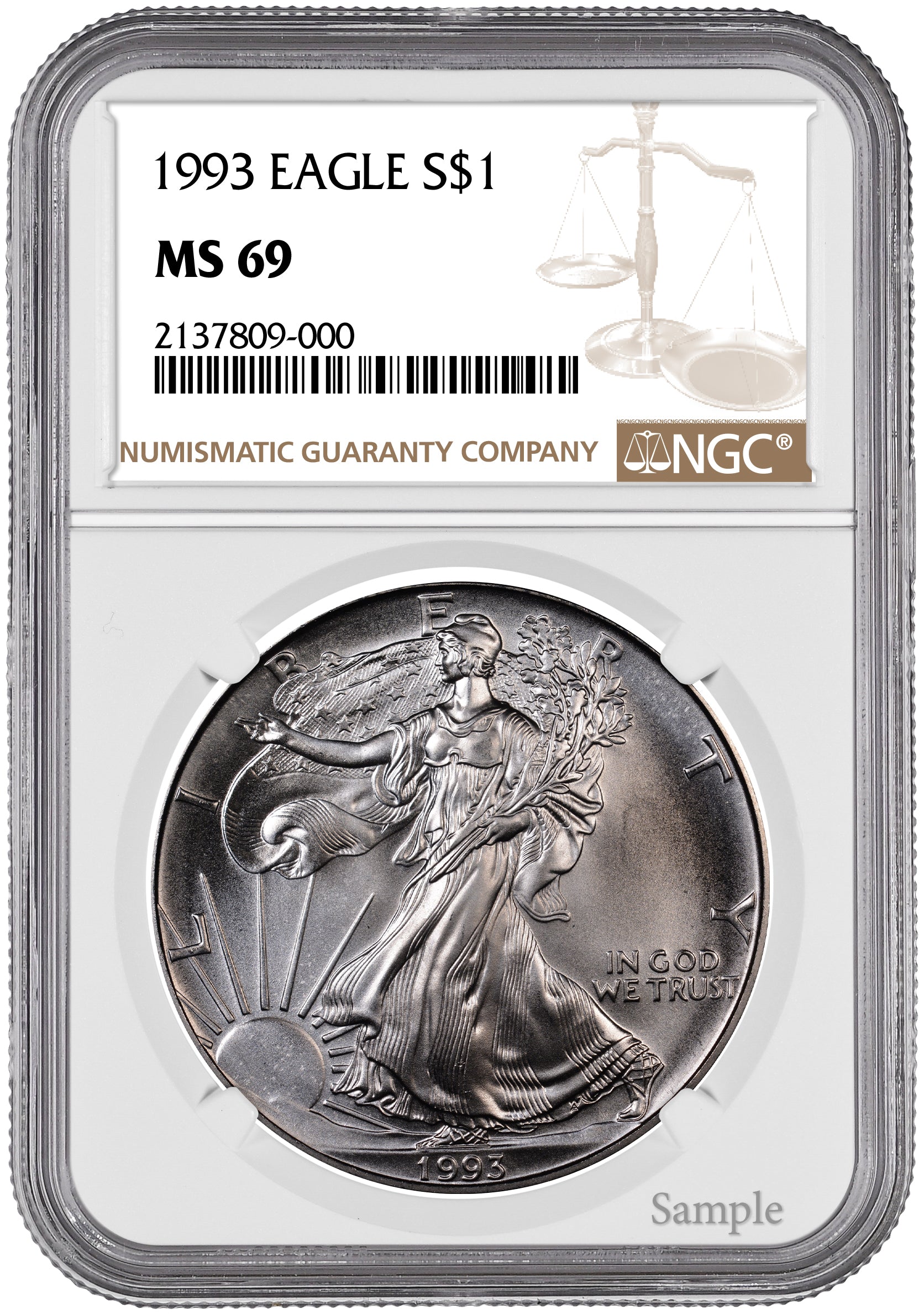 1993 1 oz American Silver Eagle – Universal Coin & Bullion