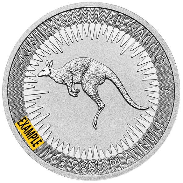 
                  
                    1 oz Australian Platinum Kangaroo BU
                  
                