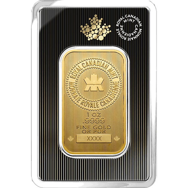 1 oz Gold Bar RCM