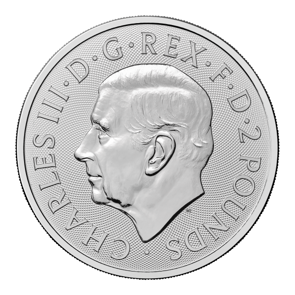 2025 1 oz Great Britain Silver Britannia BU
