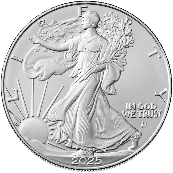 2025 1 oz American Silver Eagle BU