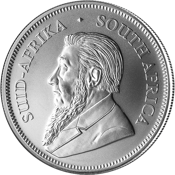 
                  
                    1 oz South African Silver Krugerrand BU (Random Year)
                  
                