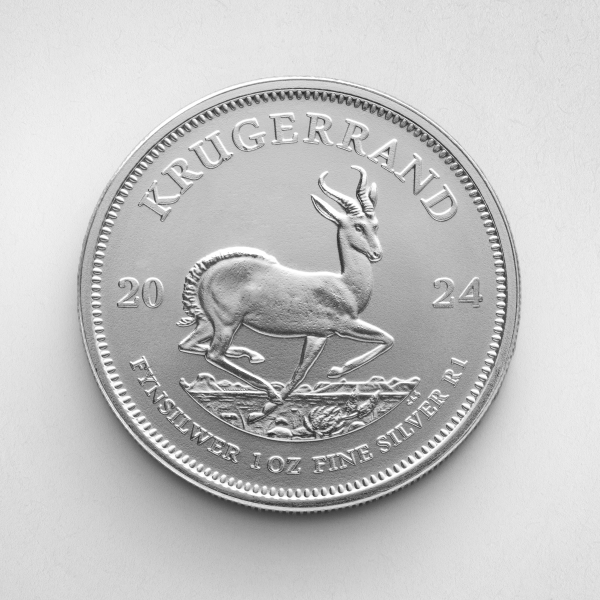 2024 1 oz South African Silver Krugerrand BU