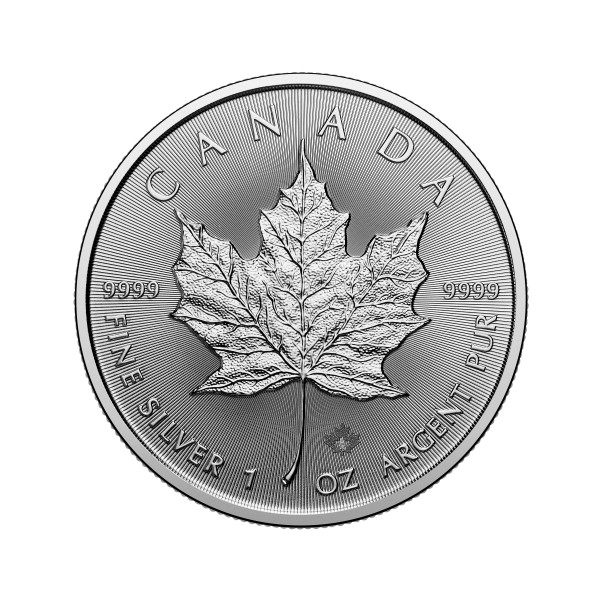 2025 1oz Canadian Silver Maple Leaf BU