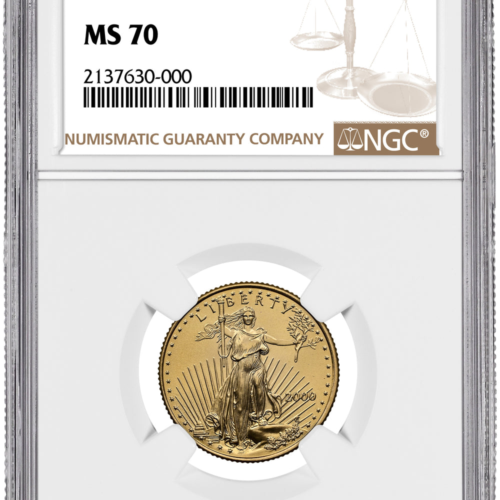 2000 1/4 oz American Gold Eagle