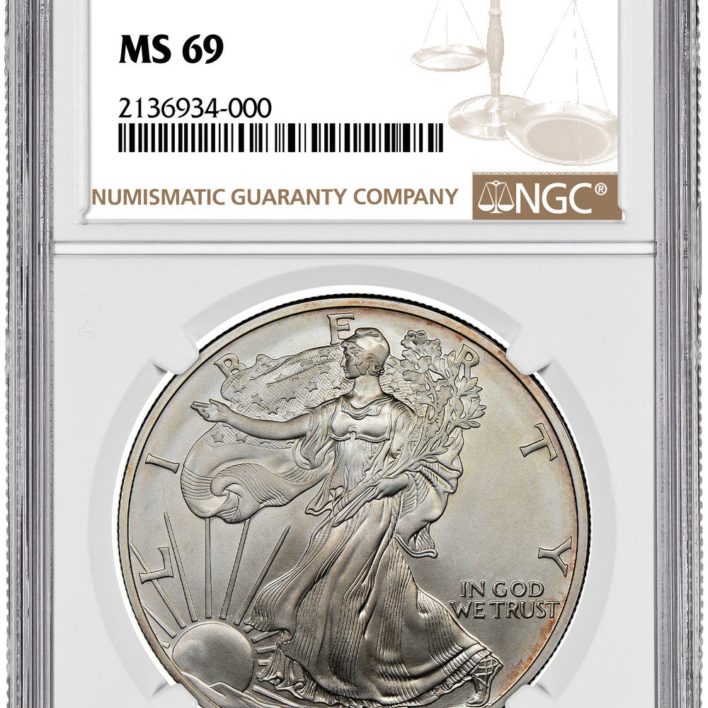 
                  
                    2003 1 oz American Silver Eagle NGC
                  
                