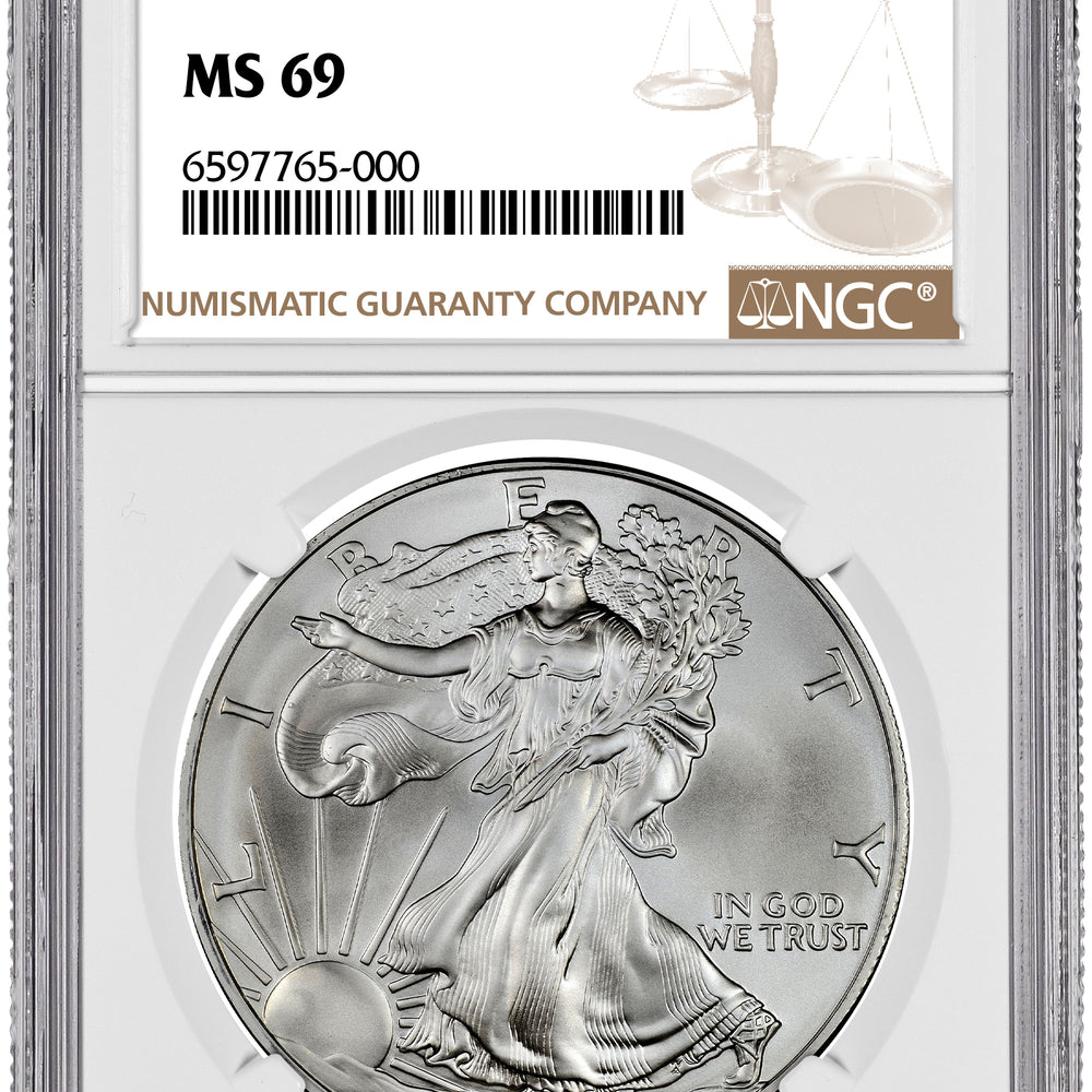 
                  
                    2004 1 oz American Silver Eagle NGC
                  
                