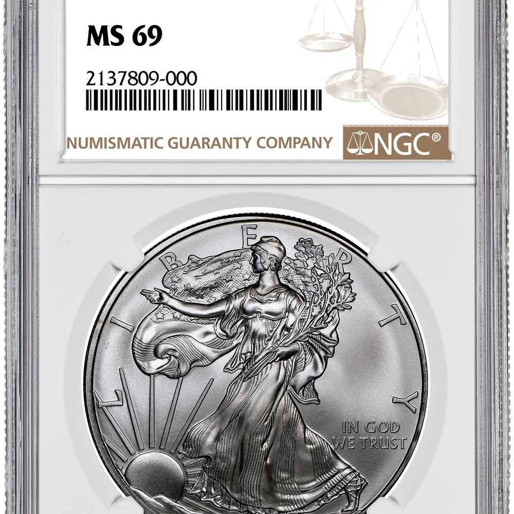 
                  
                    2009 1 oz American Silver Eagle NGC
                  
                