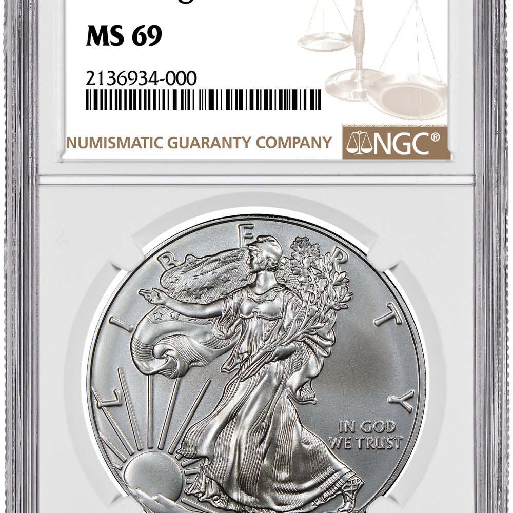 
                  
                    2018 1 oz American Silver Eagle NGC
                  
                