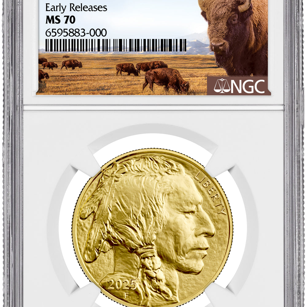 
                  
                    2025 1 oz American Gold Buffalo NGC
                  
                