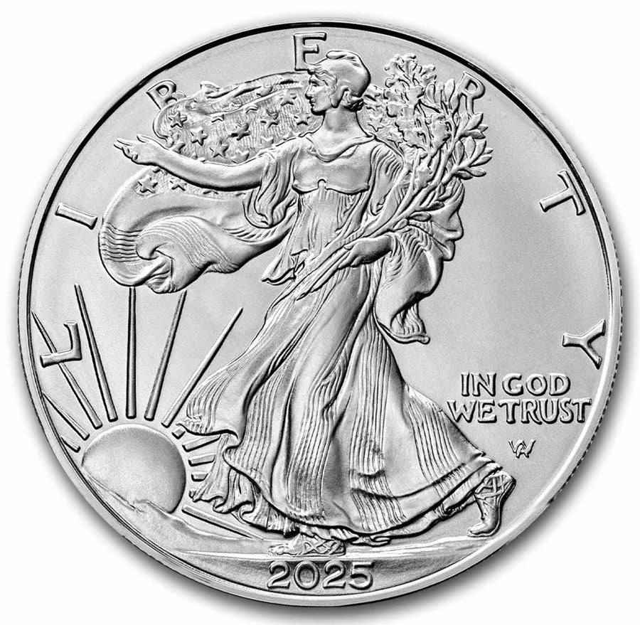 2025 1 oz American Silver Eagle BU
