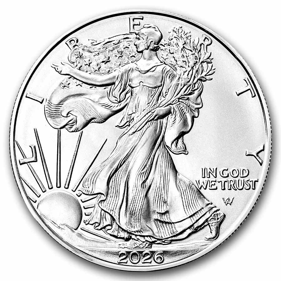 2026 1 oz American Silver Eagle BU