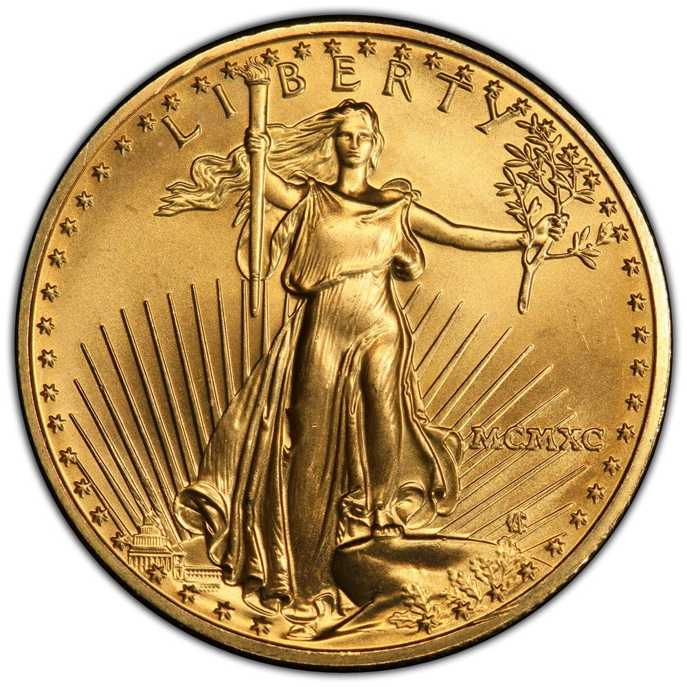 
                  
                    1990 1/2 oz American Gold Eagle
                  
                