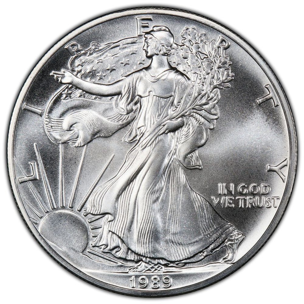
                  
                    1989 1 oz American Silver Eagle
                  
                