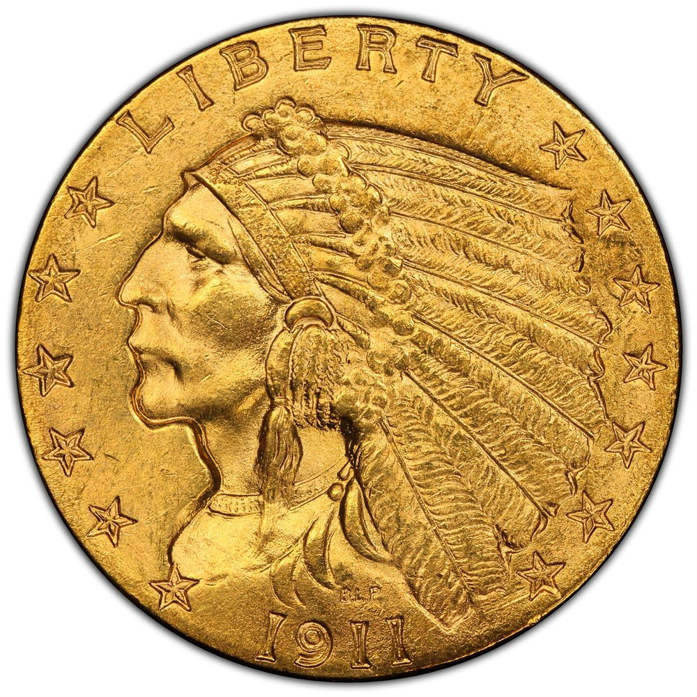 
                  
                    1911 $2.50 Indian Gold MS PCGS
                  
                