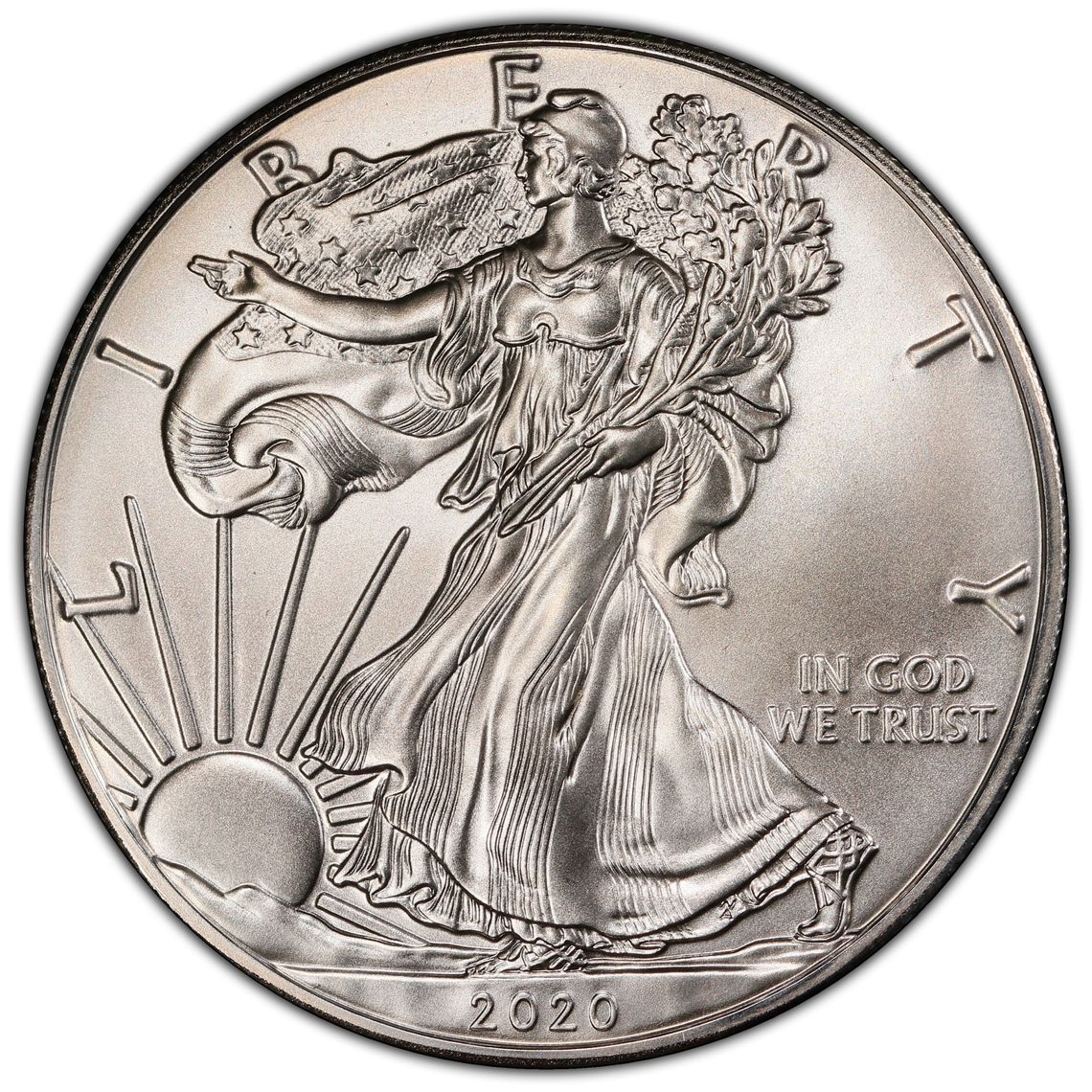 2020 1 oz American Silver Eagle NGC