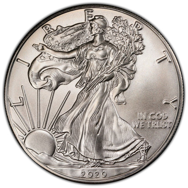 2020 1 oz American Silver Eagle NGC – Universal Coin & Bullion