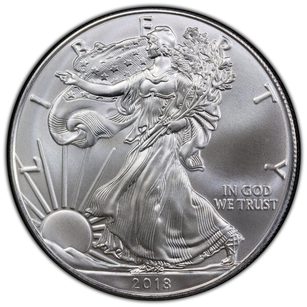 
                  
                    2018 1 oz American Silver Eagle NGC
                  
                