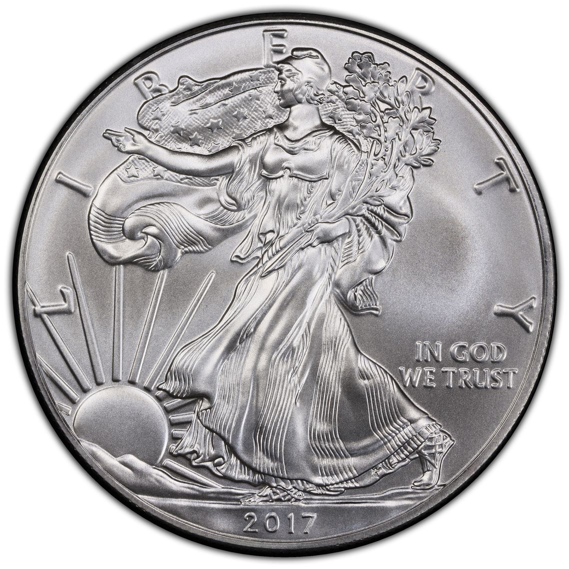 2017 1 oz American Silver Eagle NGC