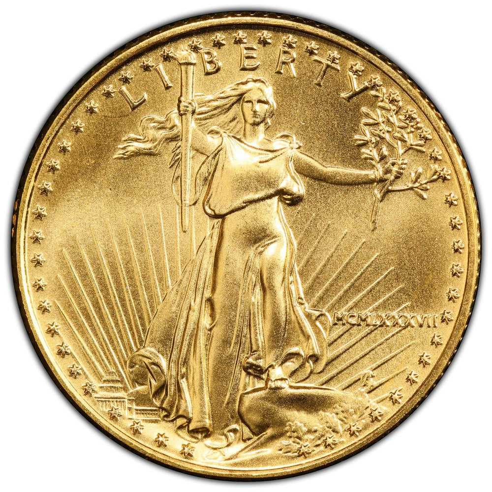 
                  
                    1987 1/4 oz American Gold Eagle
                  
                