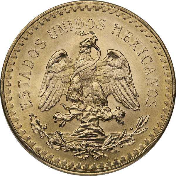 
                  
                    50 Peso Mexican Gold Coin BU
                  
                
