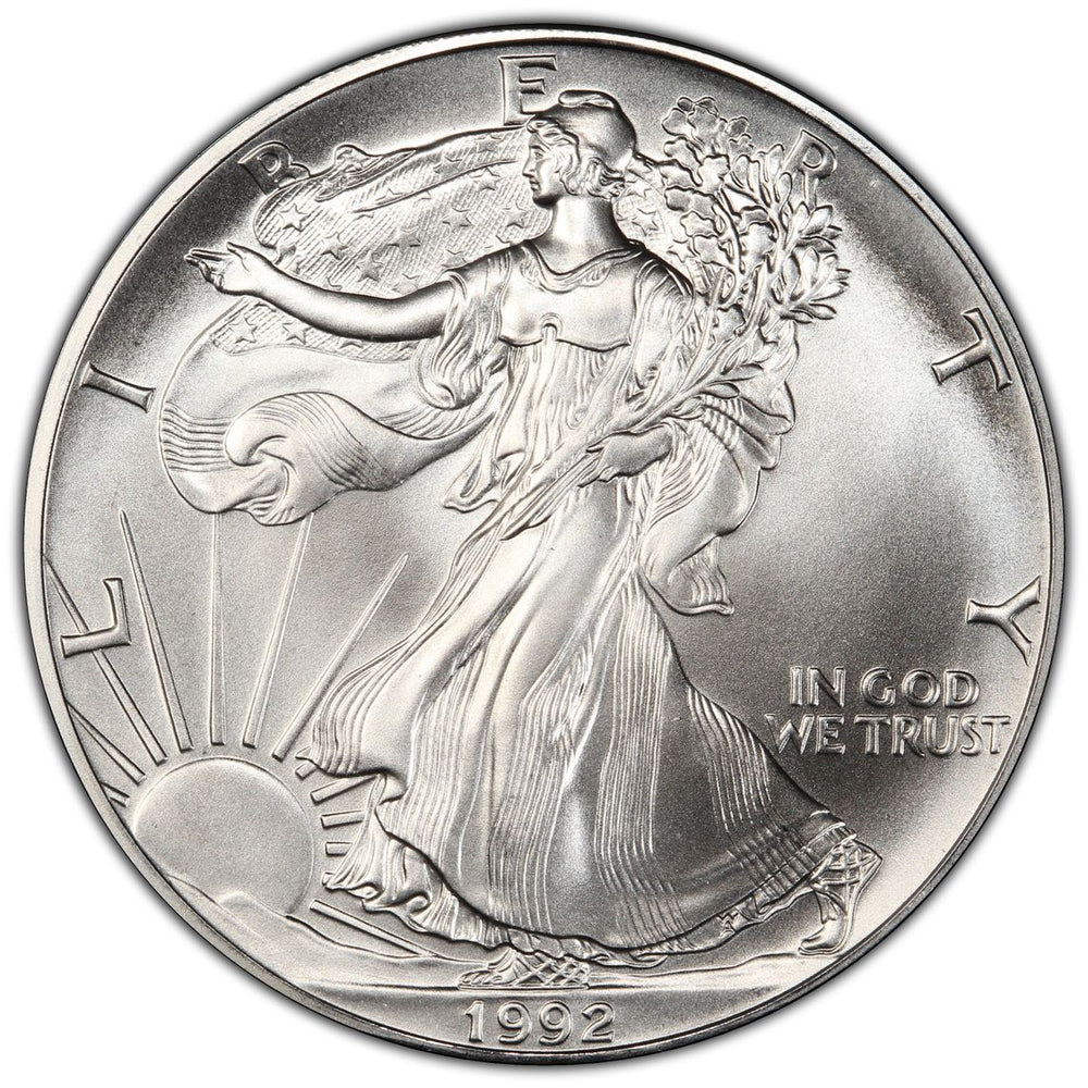 
                  
                    1992 1 oz American Silver Eagle
                  
                