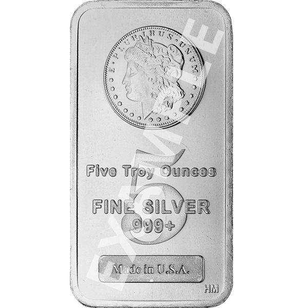 5 oz Silver Bar (Our Choice Of Design)