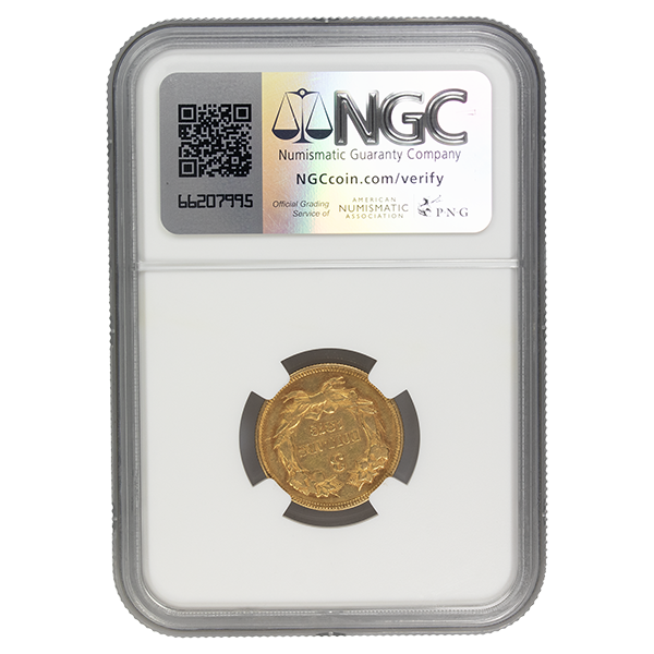 
                  
                    1872 $3 Indian Gold AU NGC
                  
                