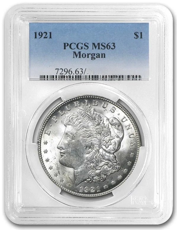 
                  
                    1921 $1 Morgan Silver Dollar PCGS
                  
                