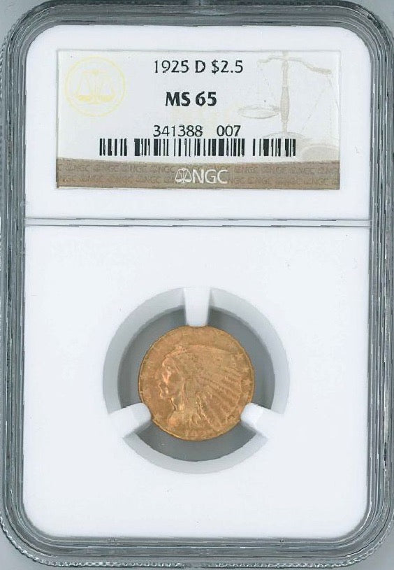 
                  
                    $2.50 Indian Gold (Random Year)
                  
                