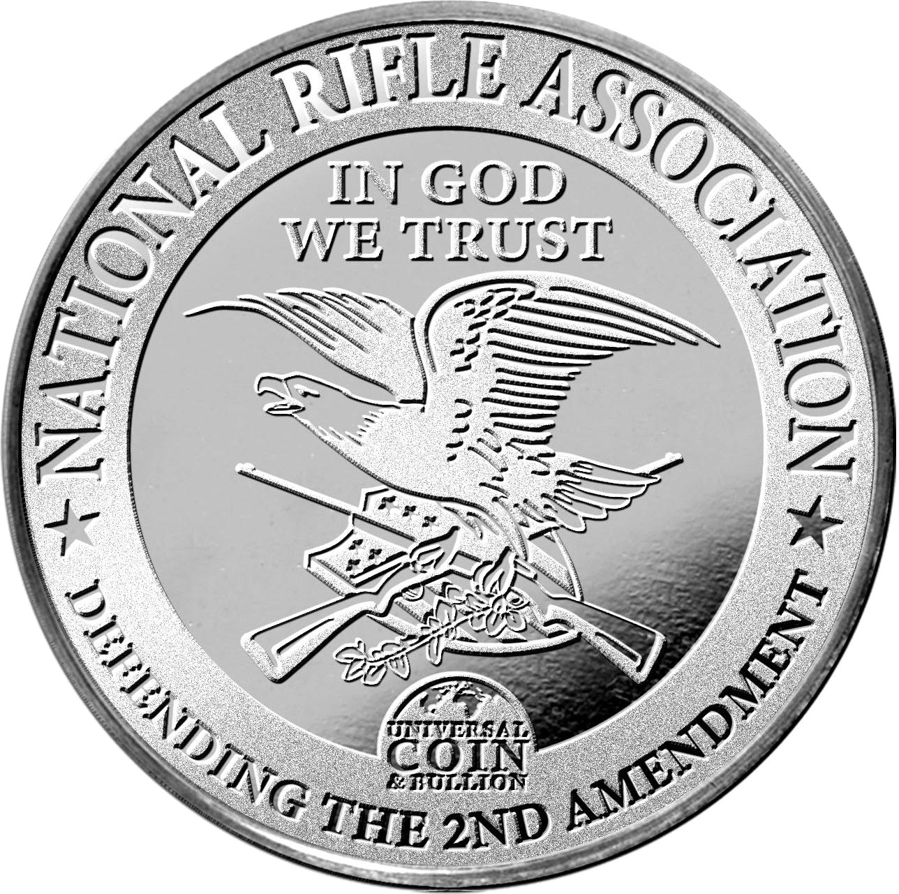 1 oz NRA Second Amendment Silver Round