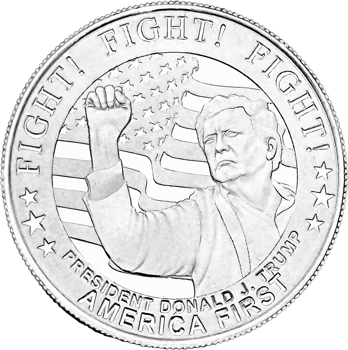 1 oz Donald Trump 