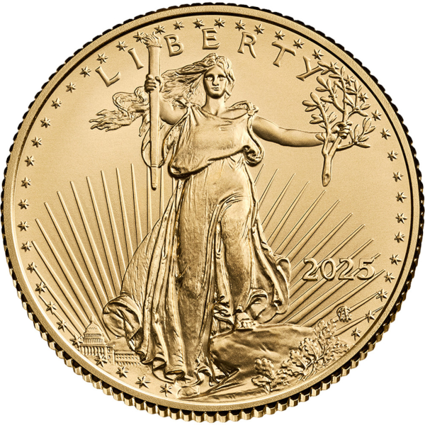 
                  
                    2025 1 oz American Gold Eagle BU
                  
                
