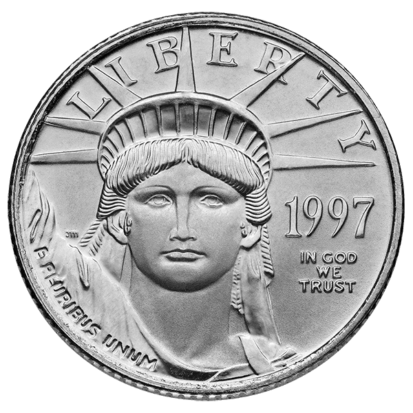 
                  
                    1/10 oz American Platinum Eagle BU (Random Year)
                  
                